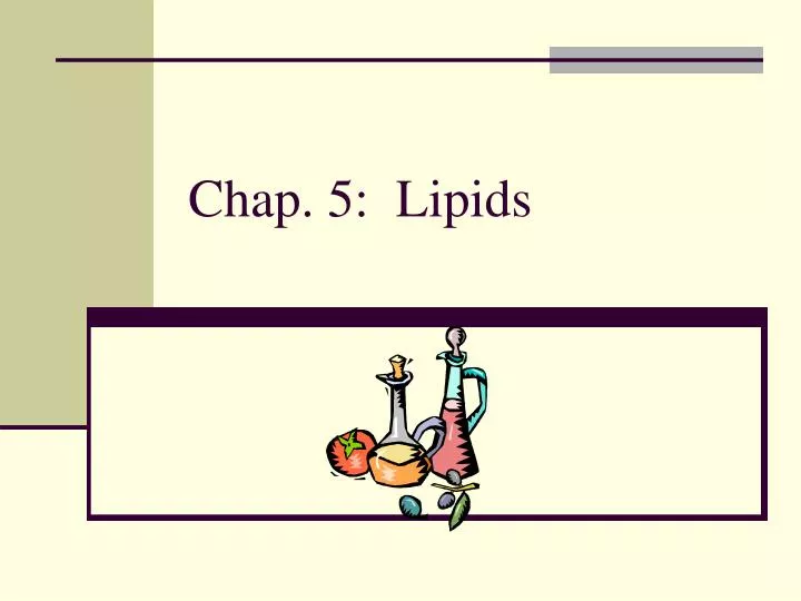 chap 5 lipids