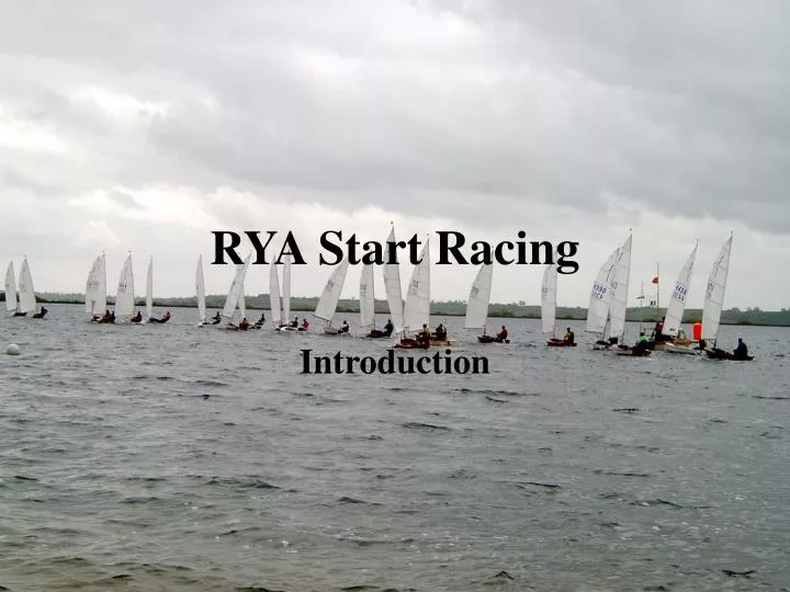 rya start racing