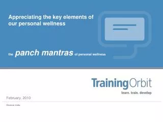 Panch Mantras of Personal Wellness