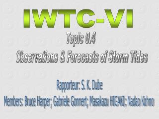 IWTC-VI