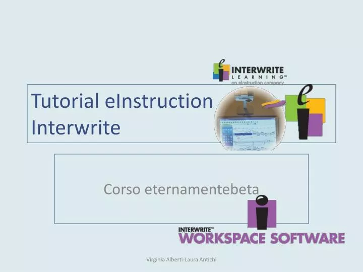 tutorial einstruction interwrite