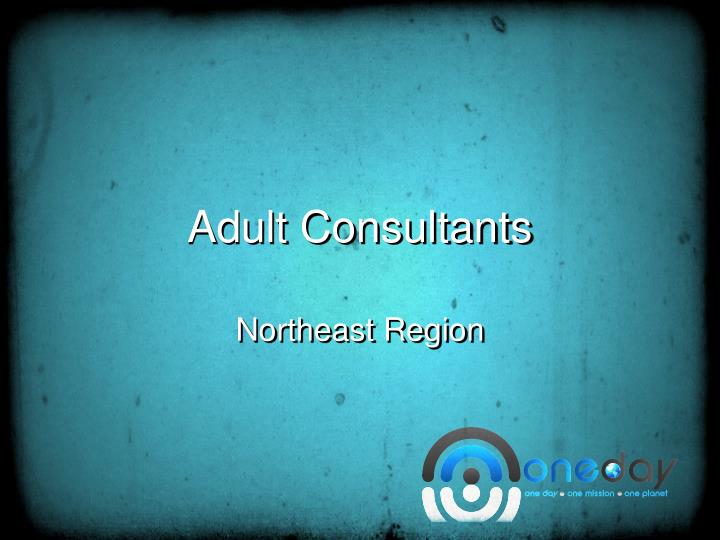 adult consultants