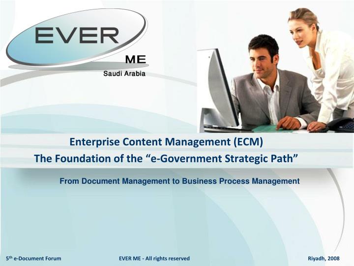 enterprise content management ecm the foundation of the e government strategic path