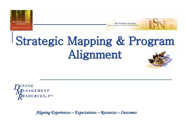 strategic mapping program alignment