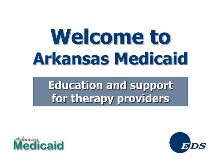 welcome to arkansas medicaid