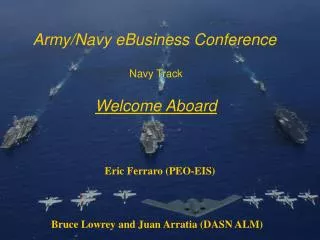 Army/Navy eBusiness Conference