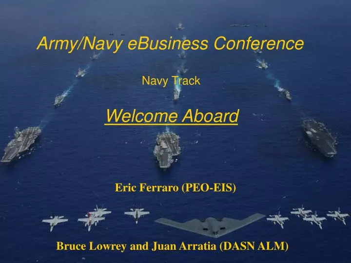army navy ebusiness conference
