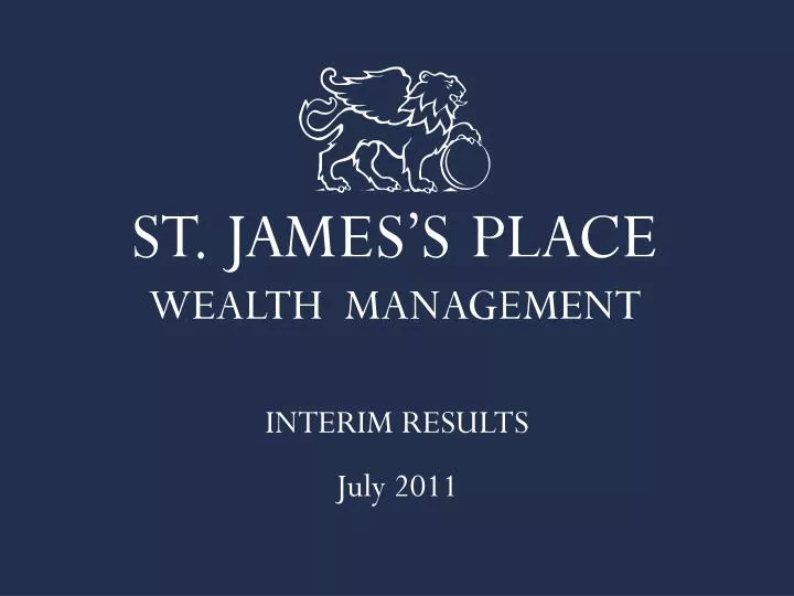 interim results july 2011