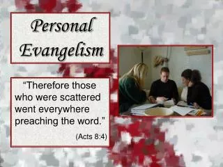 Personal Evangelism