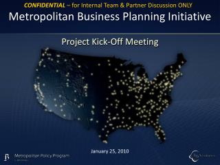 Metropolitan Business Planning Initiative