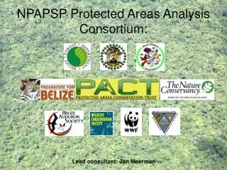 NPAPSP Protected Areas Analysis Consortium:
