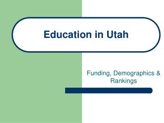 Education in Utah