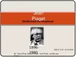 Jean Piaget - slide 1