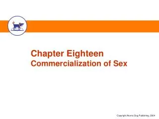 Chapter Eighteen Commercialization of Sex