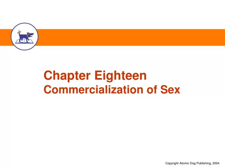 chapter eighteen commercialization of sex