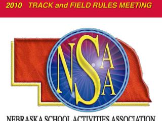 2010 TRACK and FIELD RULES MEETING