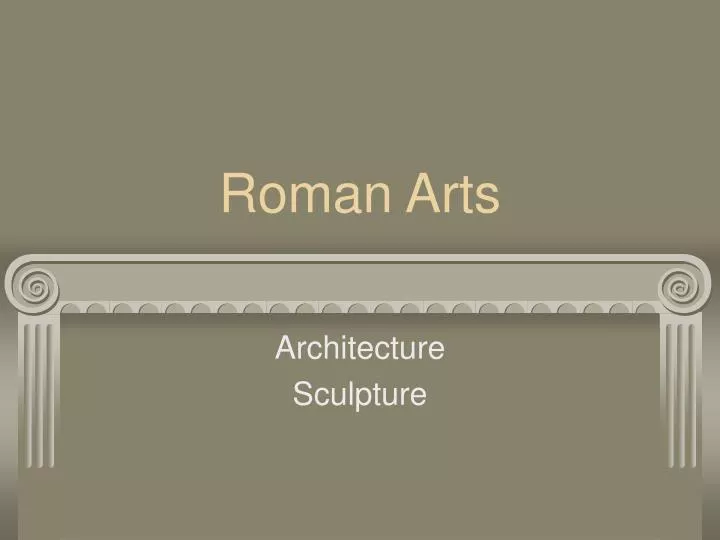 roman arts