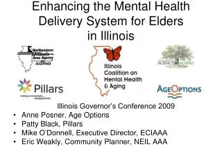 Enhancing the Mental Health Delivery System for Elders in Illinois