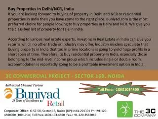3c commercial noida call: ph-+91-120-4500000 (100 lines) to