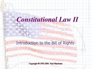 Introduction to the Bill of Rights