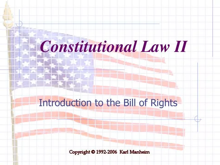 introduction to the bill of rights