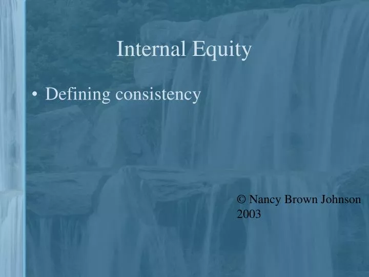 internal equity