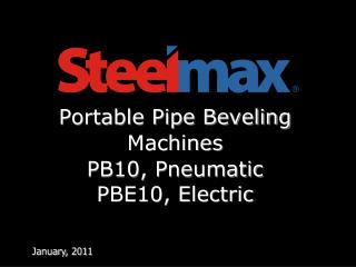 Portable Pipe Beveling Machine s PB10, Pneumatic 	PBE10, Electric