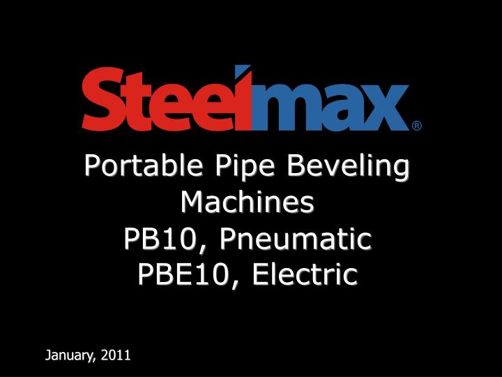 portable pipe beveling machine s pb10 pneumatic pbe10 electric