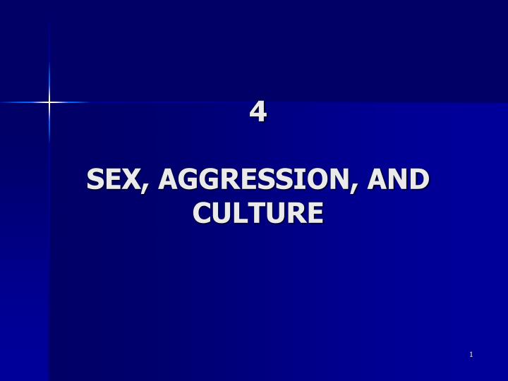 4 sex aggression and culture