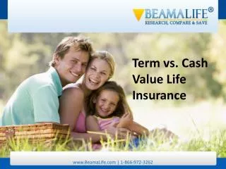 Term vs Cash Value Life Insurance