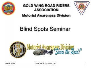 Blind Spots Seminar