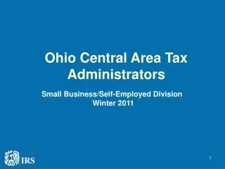 Ohio Central Area Tax Administrators