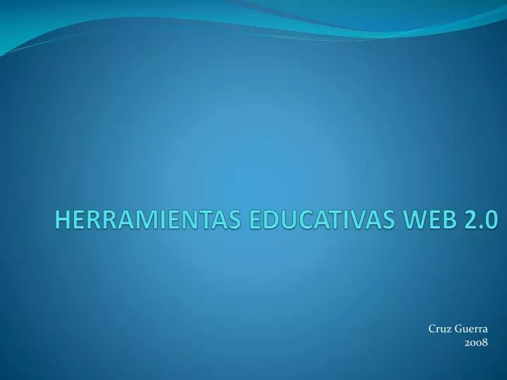 herramientas educativas web 2 0