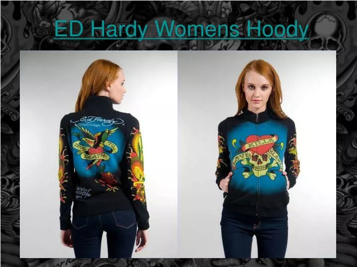 ed hardy womens hoody