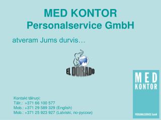MED KONTOR Personalservice GmbH