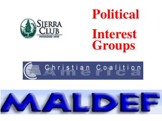 Political Interest Groups