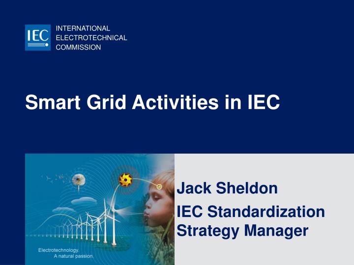 smart grid activities in iec