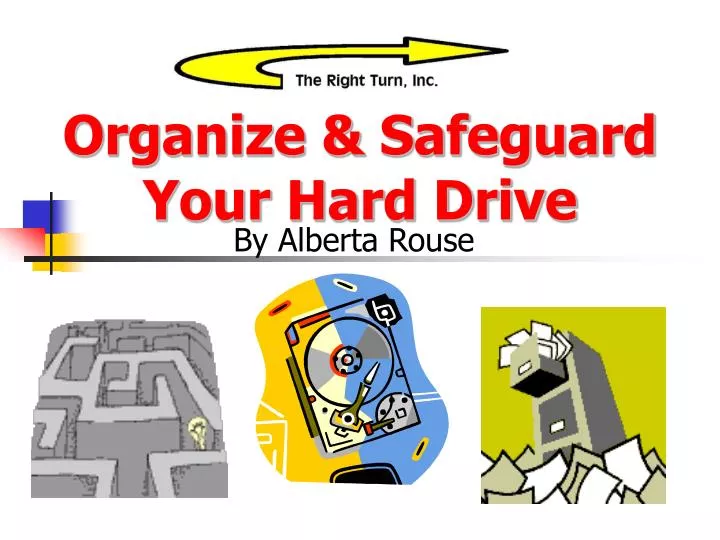 organize safeguard your hard drive