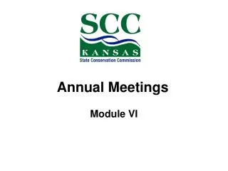 Annual Meetings