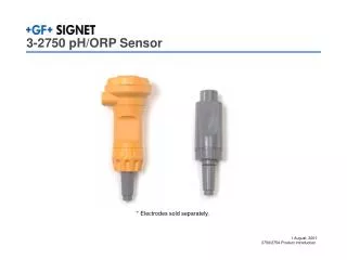 3-2750 pH/ORP Sensor