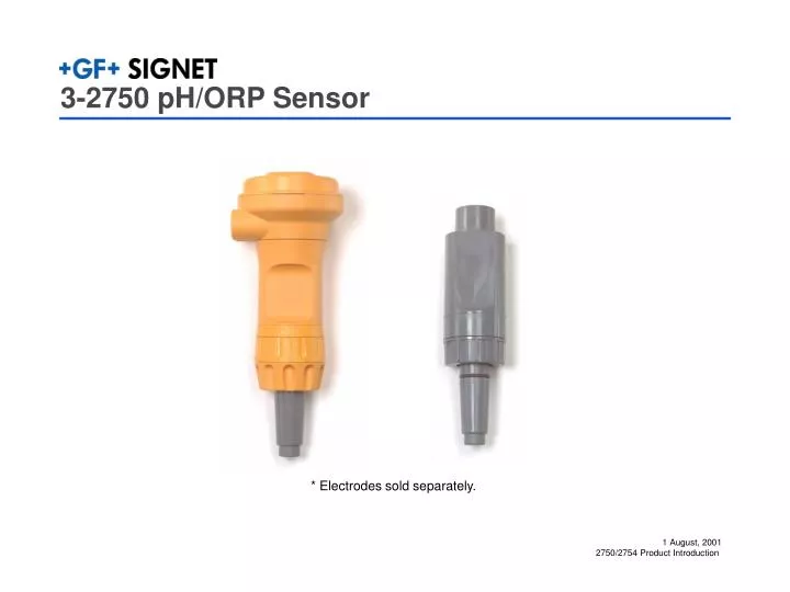 3 2750 ph orp sensor
