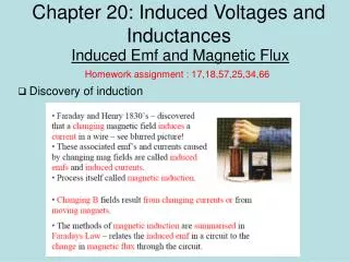 Chapter 20: Induced Voltages and Inductances