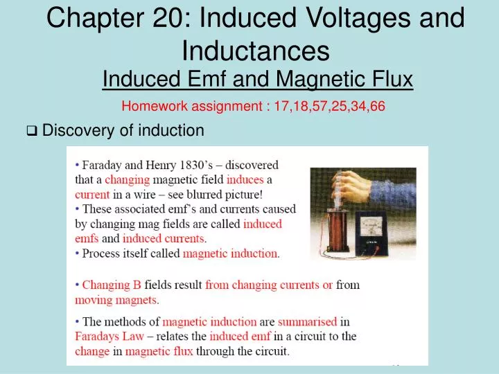 chapter 20 induced voltages and inductances