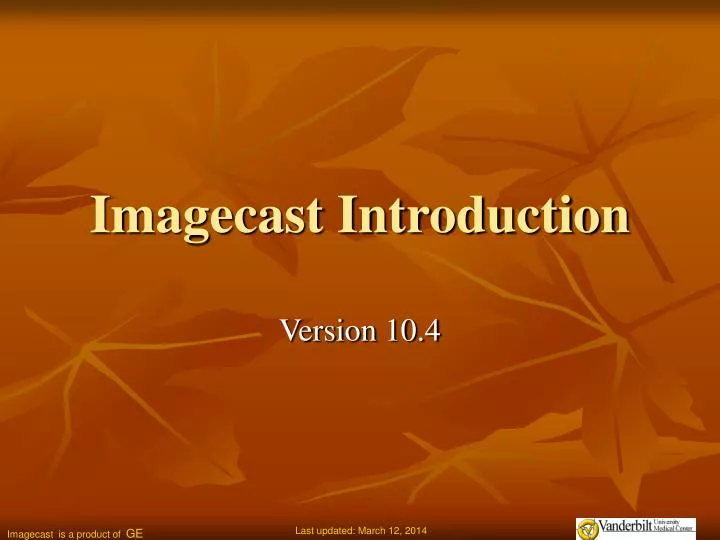imagecast introduction
