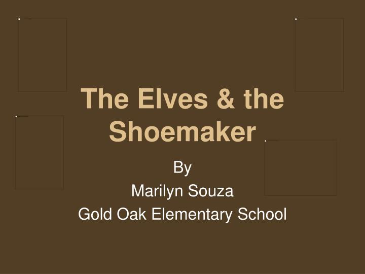 the elves the shoemaker