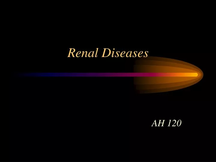 renal diseases