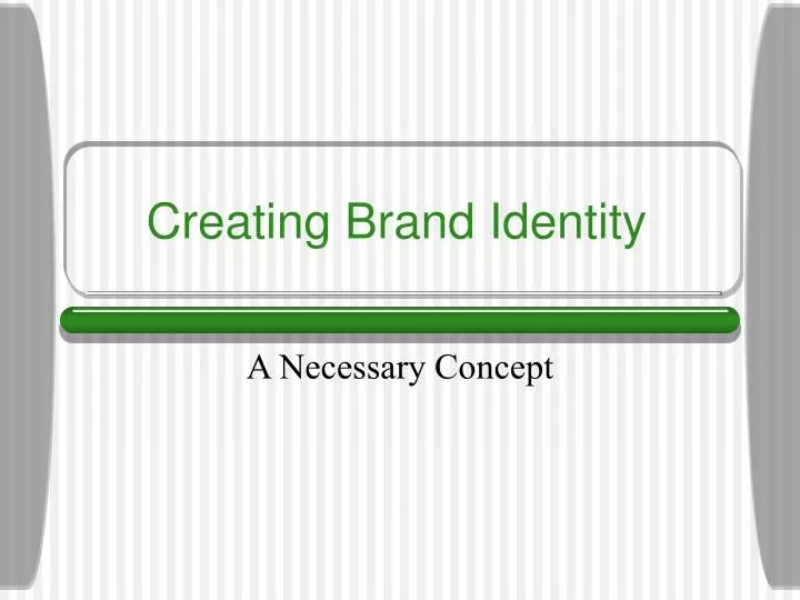creating brand identity