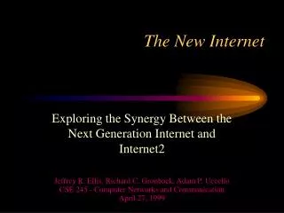 The New Internet