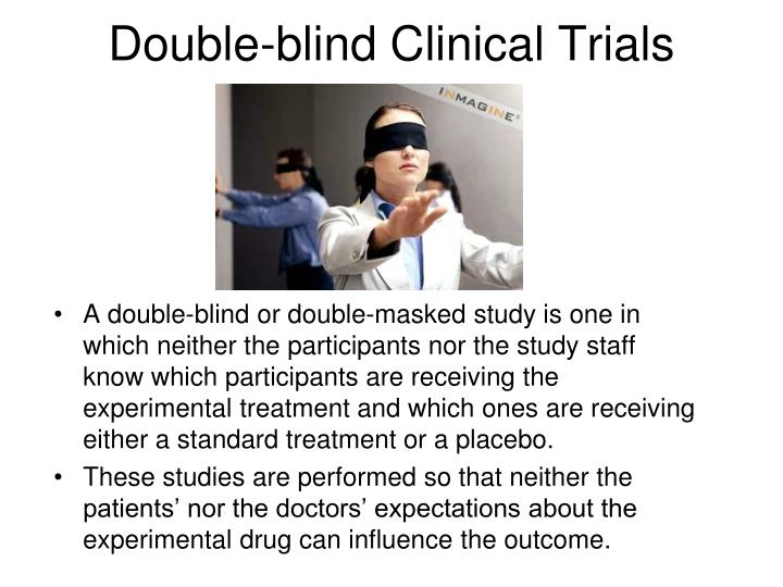 double blind clinical trials