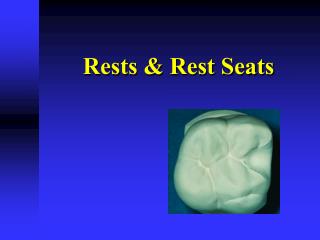 Rests &amp; Rest Seats
